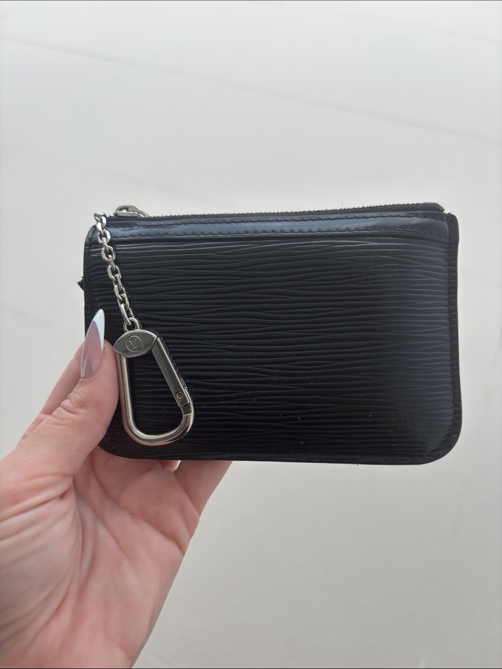 Louis Vuitton Epi leather card gold/key holder